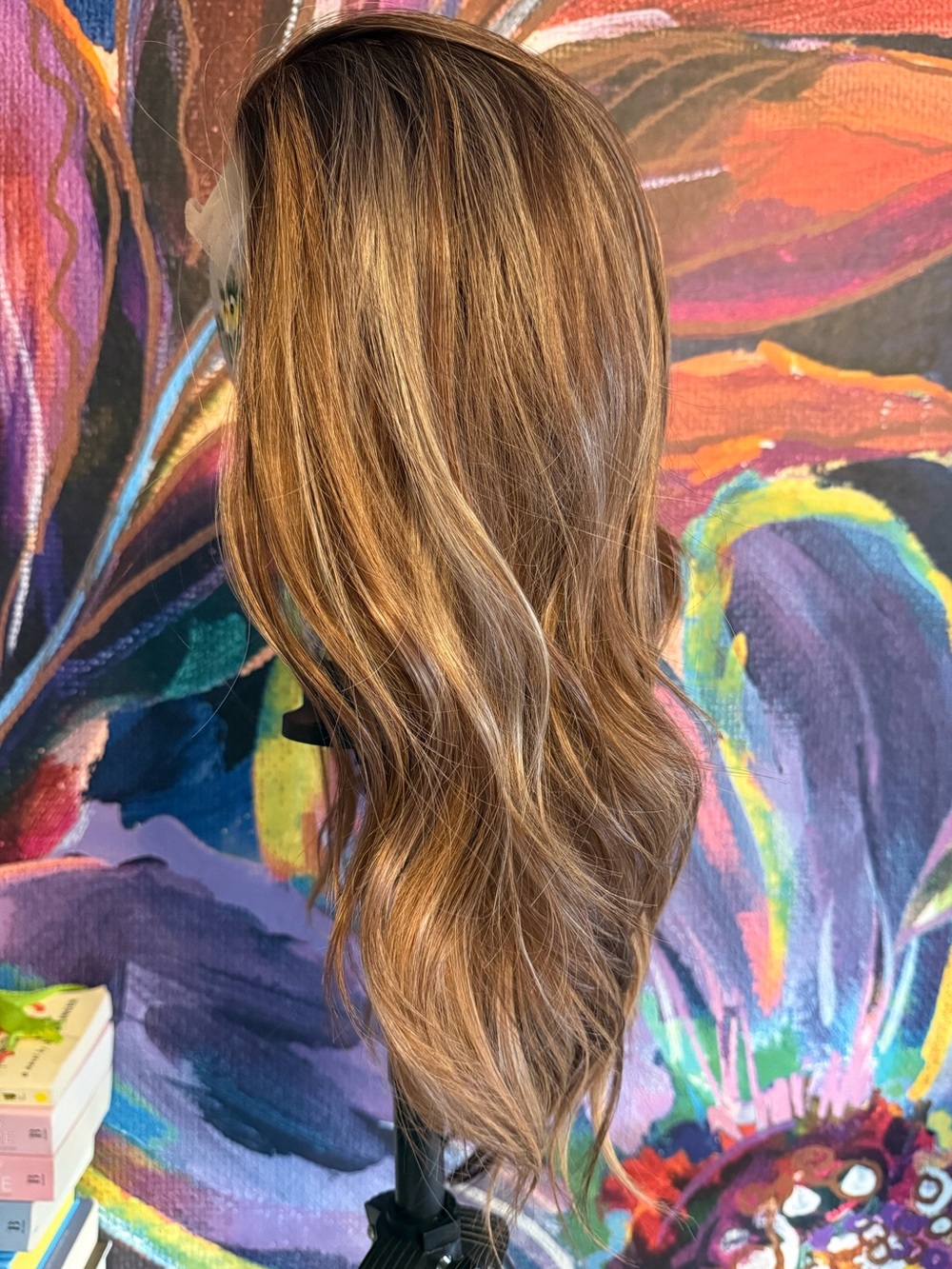 CSC Bebe Molasses Honey Brunette Blonde Balayage Lace Front Wig NWLT - Picture 6 of 6